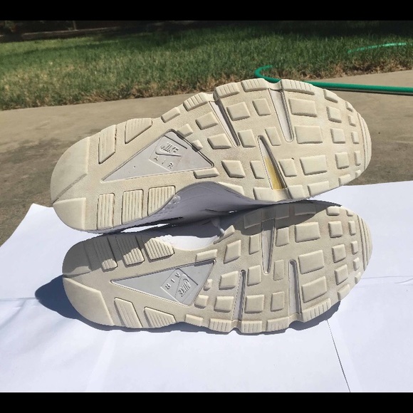 Nike Air Huarache all white size - Picture 5 of 6